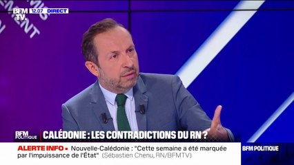 "Je condamne les exactions, la Nouvelle-Calédonie doit rester française" affirme Sébastien Chenu