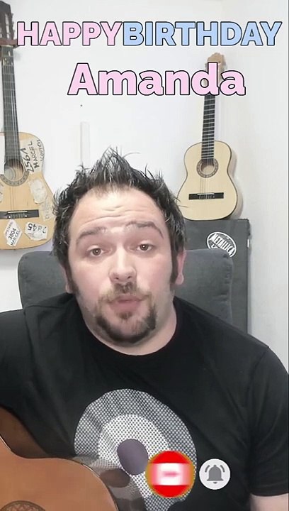 Happy Birthday, Amanda! Geburtstagsgrüße an Amanda