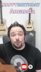 Happy Birthday, Amanda! Geburtstagsgrüße an Amanda