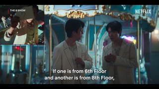 Participants vote to use 8th Floor's bathroom | The 8 Show | Netflix [ENG SUB]