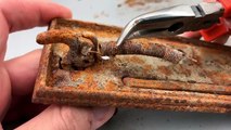 Rusty Trick Dog Mechanical Coin Bank Restoration - A Funny Way to Save Money