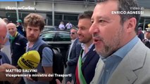 Salvini a Imola per il Gran Premio di F1: 