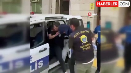 Eyüpsultan'da asker eğlencesinde uzun namlulu silahla havaya ateş açan zanlı yakalandı