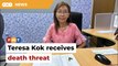 Teresa Kok receives threat letter with bullets