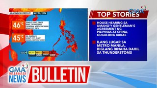 Marami pa ring lugar ang posibleng ulanin bukas dahil sa eastelies, shear lines at thunderstorms | GMA Integrated News Bulletin