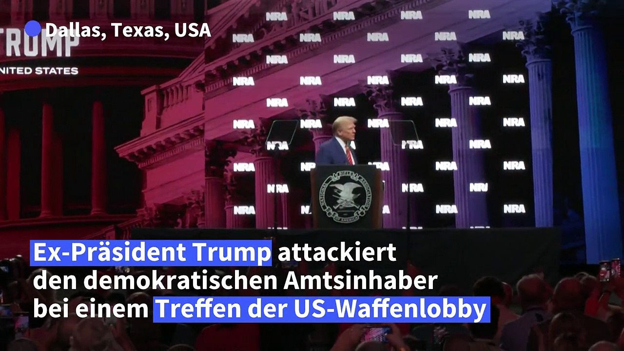 Trump und Biden sehen US-Demokratie in Gefahr