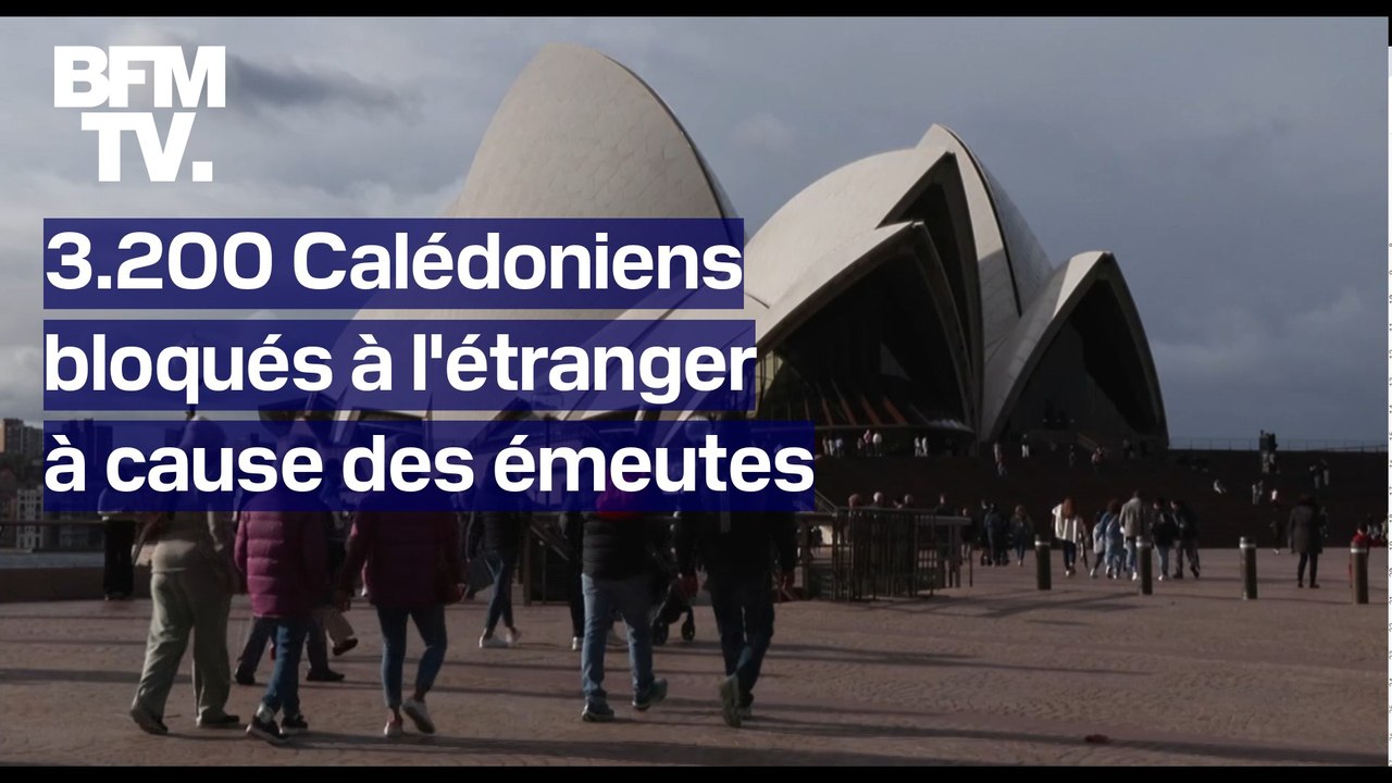 3.200 Calédoniens bloqués à l'étranger à cause des émeutes