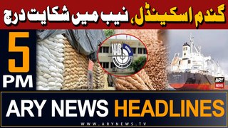 ARY News 5 PM Headlines 19th May 2024 | Wheat Scandal - Latest Update