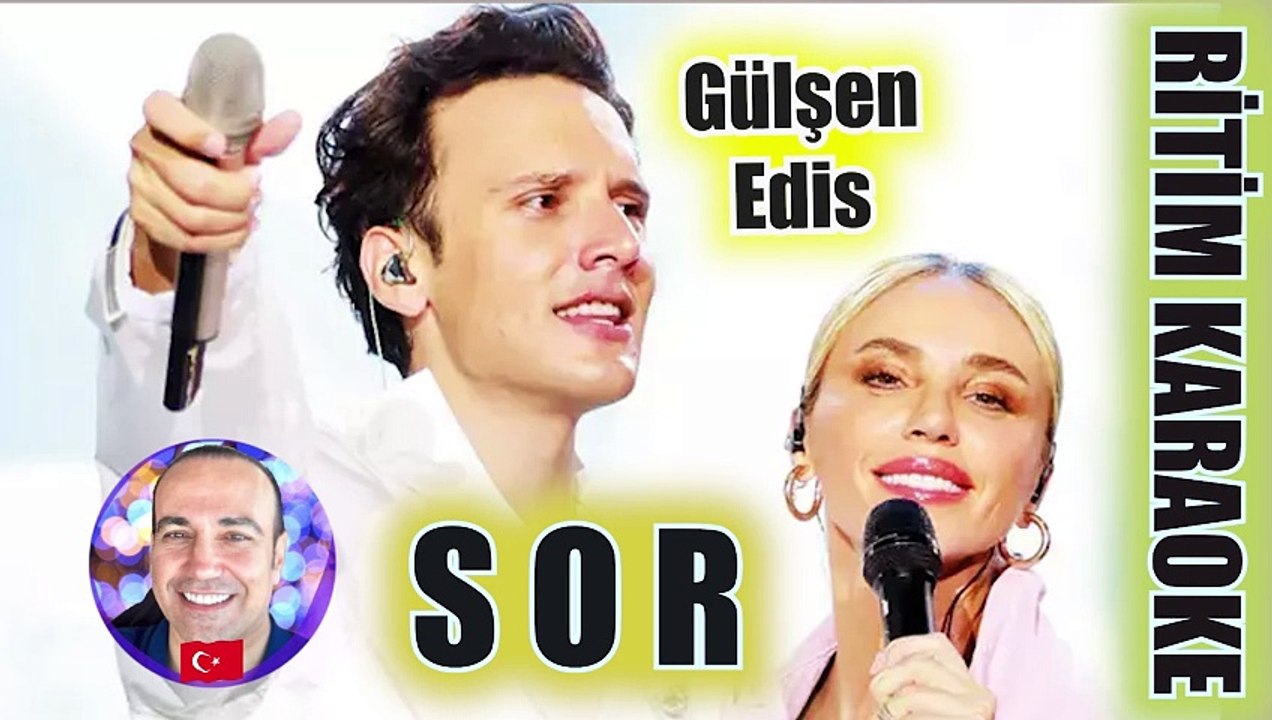 Sor - Edis & Gülşen ✩ Ritim Karaoke Orijinal Trafik (Türkçe Pop)