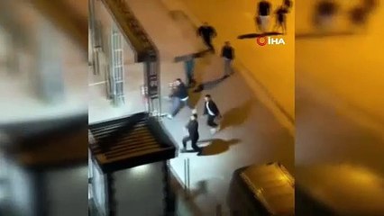 Büyükçekmece’de satırlı bıçaklı gürültü kavgası