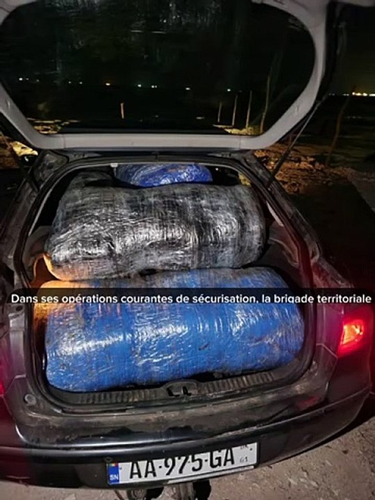 Mbao: 150 kg de drogue saisis, le convoyeur en fuite