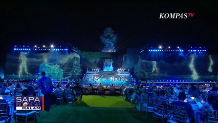 Presiden Jokowi Sambut Tamu Negara di Gala Dinner WWF ke-10 di Bali