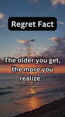 Regret Fact | Reckoning with Regret: Exploring the Unavoidable Truths | Creative Comedy And Facts.