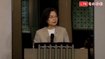 國宴款待致賀團團長 蔡英文：新政府會以堅韌、民主的台灣立足世界