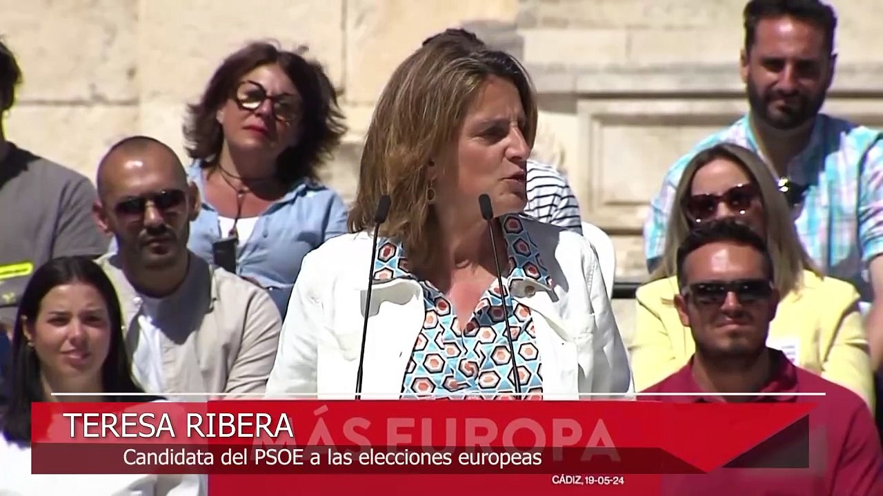 Los candidatos a las elecciones europeas piden movilización para el 9 de junio