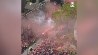 Pelos de punta: el recibimiento de la afición del Liverpool en el adiós de Klopp