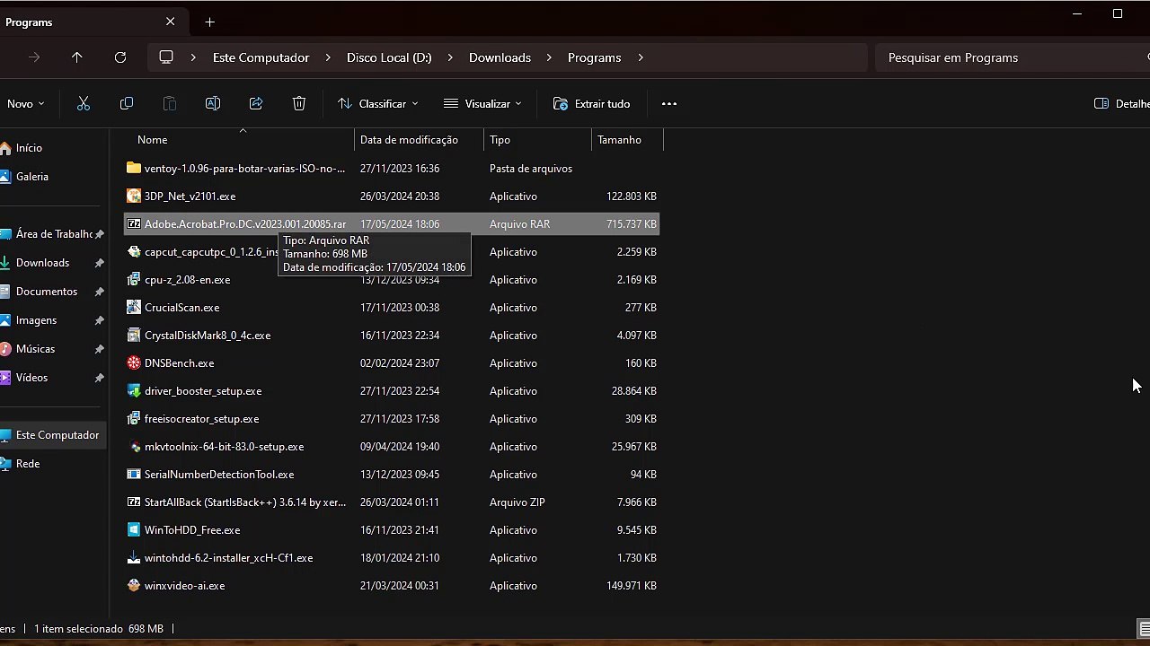 Instalando o Adobe Acrobat Pro 2023