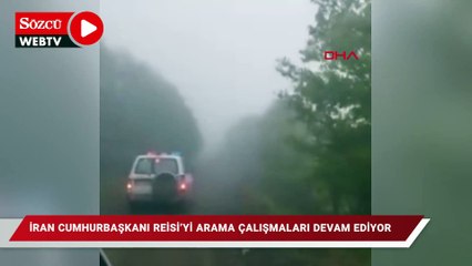 İran Cumhurbaşkanı Reisi’yi taşıyan helikopter acil iniş yaptı