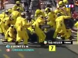 F1 GP SAINT MARIN à IMOLA 2001 TF1 (1er Victoire de Ralf SCHUMACHER)