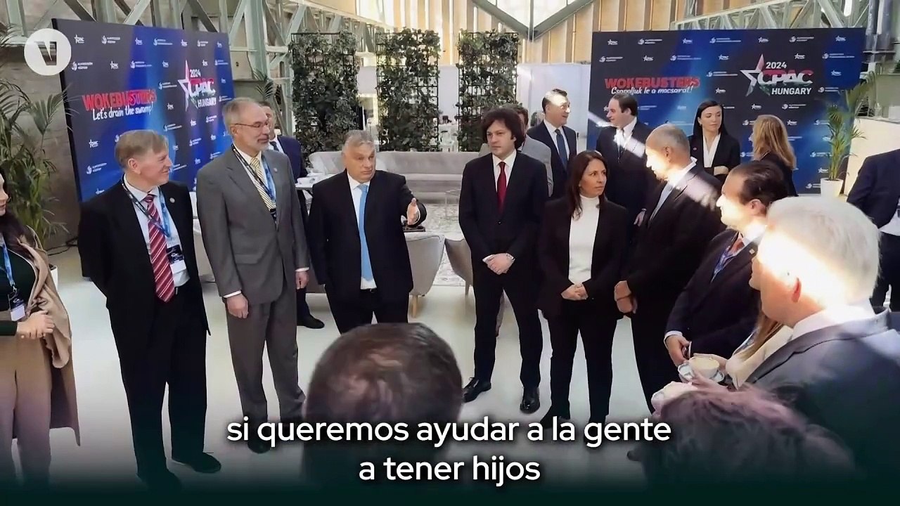 Meloni, Orbán y Le Pen unen fuerzas con Vox para las europeas: "Debemos ocupar Bruselas"