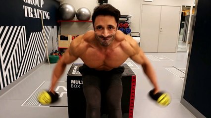 Seated rear delt fly dm