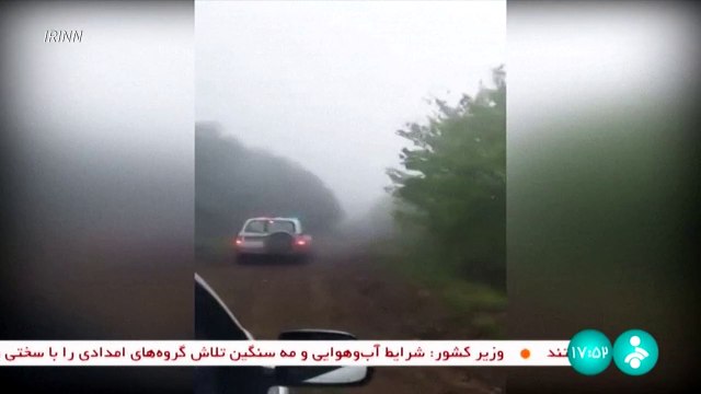 Helicóptero en que viajaba presidente iraní sufrió un accidente
