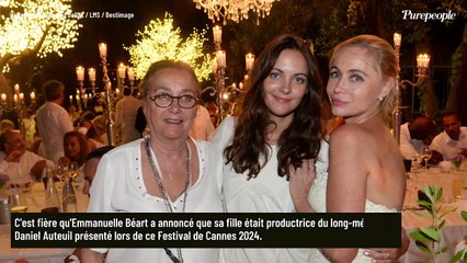 Emmanuelle Béart : sa fille Nelly Auteuil sous le feu des projecteurs à Cannes