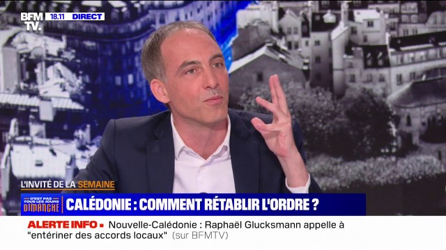 Nouvelle-Calédonie: Raphaël Glucksmann exhorte à engager le dialogue avec les forces politiques