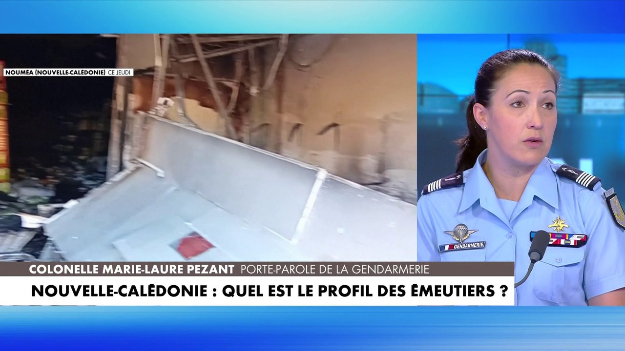 Selon Marie-Laure Pezant , «il y a 76 barrages qui ont été libérés durant la nuit» en Nouvelle-Calédonie