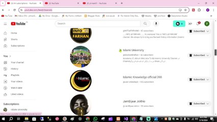 Jis Account is Members ko subscribe karna ha us ka subscription disable ku kara Why?