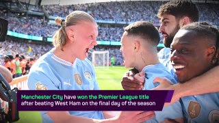 Breaking News - Manchester City win Premier League title