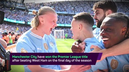Breaking News - Manchester City win Premier League title