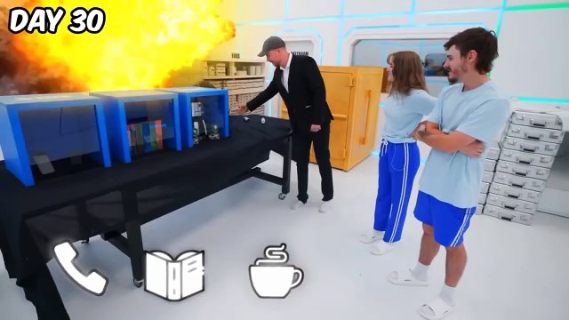 Survive 100 Days Trapped, Win $500,000 _ New MrBeast Hindi _ Mr beast in Hindi