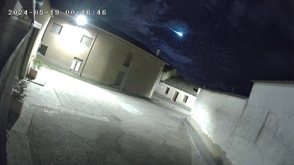 Bólido de fuego en Villarramiel