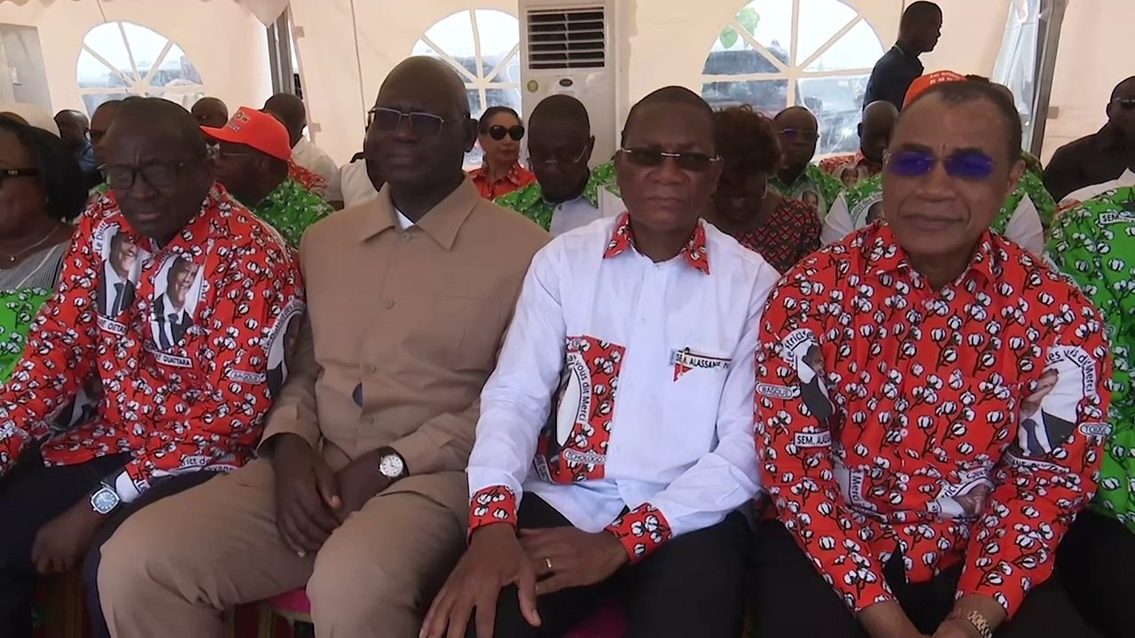 Le vice-président de la République inaugure l'aéroport international de Korhogo