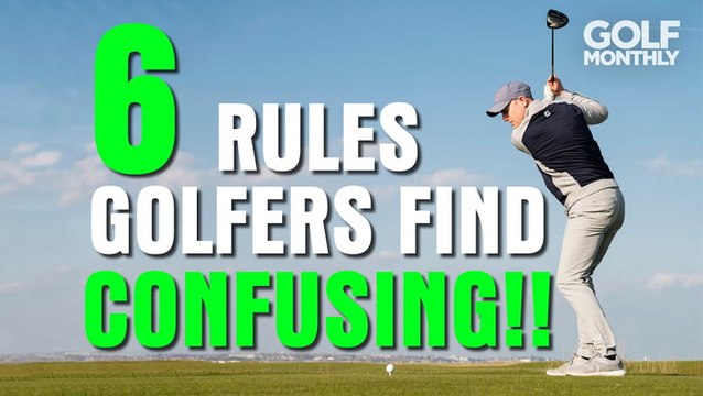 Golf Rules That Are Confusing