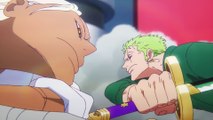 Zoro, Sanji, and Franky save Lilith and Edison | One Piece 1105