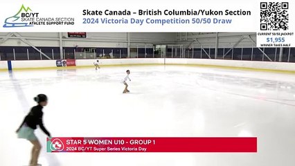 Star 5 Women U10 Group 1 - RINK 2 - 2024 BC/YT Super Series Victoria Day
