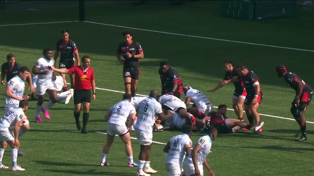 TOP 14 - Essai de Martin MELIANDE (R92) - LOU Rugby - Racing 92