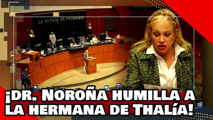 ¡VEAN! ¡Noroña humilla a la hermana de Thalía y al PRIAN por convocar a su ‘marcha rosa y pedorra’!