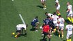 TOP 14 - Essai de Jacobus REINACH 2 (MHR) - Montpellier Hérault Rugby - Stade Toulousain