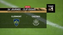 TOP 14 - Essai de Pita-Gus SOWAKULA (ASM) - ASM Clermont - Castres Olympique