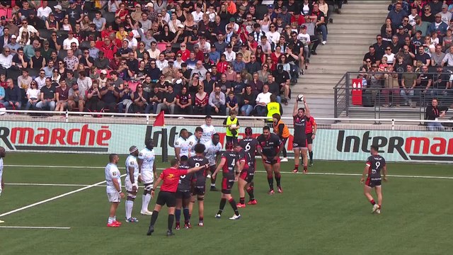 TOP 14 - Essai de Baptiste COUILLOUD (LOU) - LOU Rugby - Racing 92