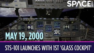 OTD In Space – May 19: STS-101 Launches With 1st 'Glass Cockpit'