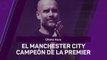 El Manchester City, campeón de la Premier