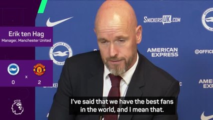 Download Video: Ten Hag vows to 'pay United fans' back after disappointing campaign