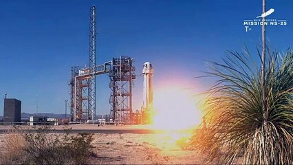 Blue Origin volta a levar passageiros ao espaço