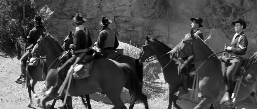 Ambush At Cimarron Pass 1958 Scott Brady and Clint Eastwood