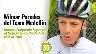 Wilmar Paredes del Team Medellín Ocupa el Segundo Lugar en el Gran Premio Ciudad de Nueva York