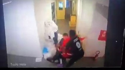 Video footage of Nunnally-Lazarevic conflict leaked video, Crvena Zvezda claim James Nunnally attacked Stefan Lazarevic